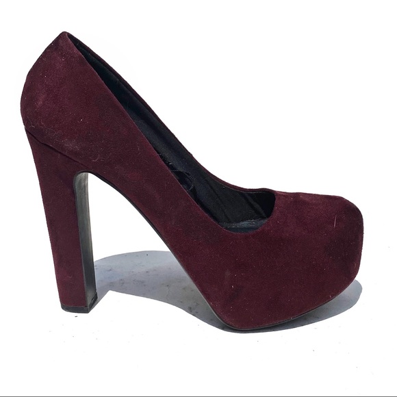 H&M Maroon Pumps - Picture 3 of 3